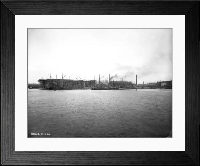 Framed Print : Harland & Wolff Collection - National Museums NI Framed Print : Harland & Wolff Collection - National Museums NI