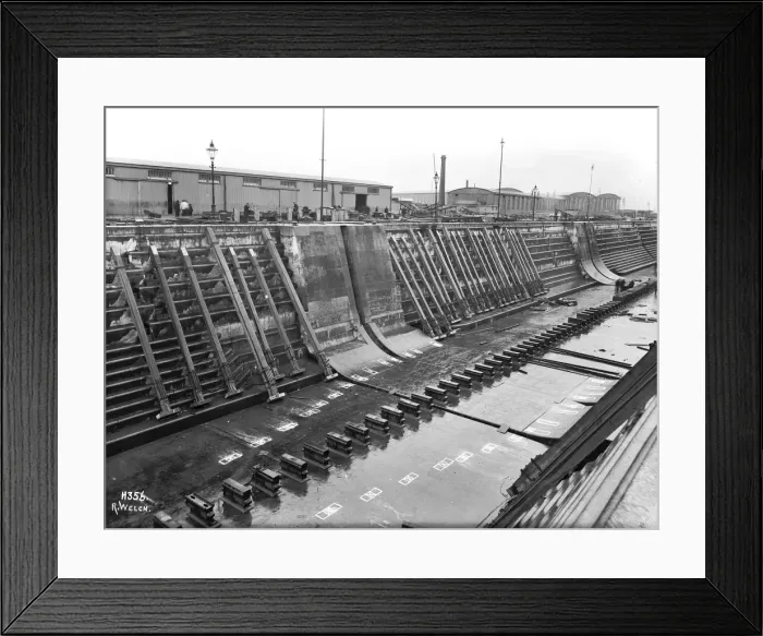Framed Print : Harland & Wolff Collection - National Museums NI Framed Print : Harland & Wolff Collection - National Museums NI