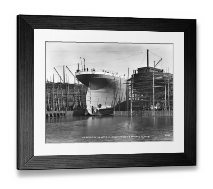 Framed Print : Harland & Wolff Collection - National Museums NI Framed Print : Harland & Wolff Collection - National Museums NI