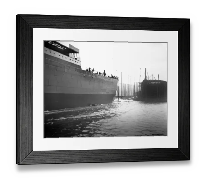 Framed Print : Harland & Wolff Collection - National Museums NI Framed Print : Harland & Wolff Collection - National Museums NI