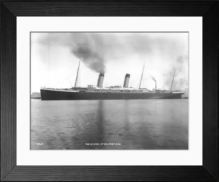 Framed Print : Harland & Wolff Collection - National Museums NI Framed Print : Harland & Wolff Collection - National Museums NI