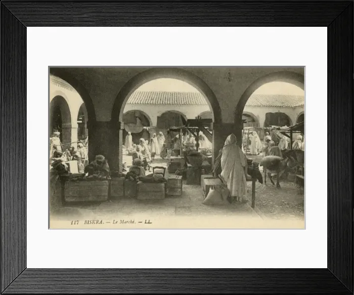 Framed Print : The market in Biskra, Algeria Framed Print : The market in Biskra, Algeria