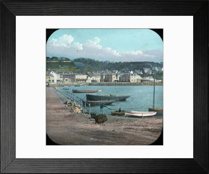 Framed Print : The Channel Islands - (The) Harbour St Aubins Framed Print : The Channel Islands - (The) Harbour St Aubins