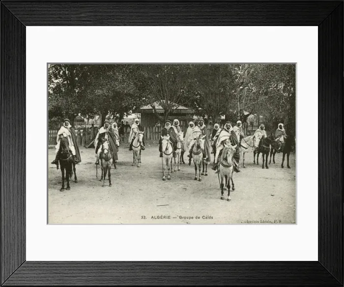 Framed Print : A group of Algerian Ca盧 Framed Print : A group of Algerian Ca盧
