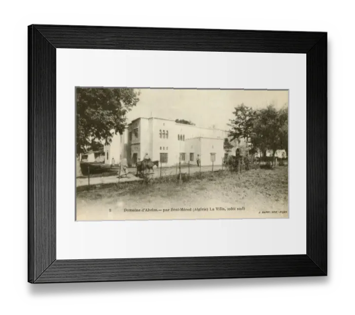 Framed Print : The Villa, Abziza Farm in B鮩-Md Framed Print : The Villa, Abziza Farm in B鮩-Md