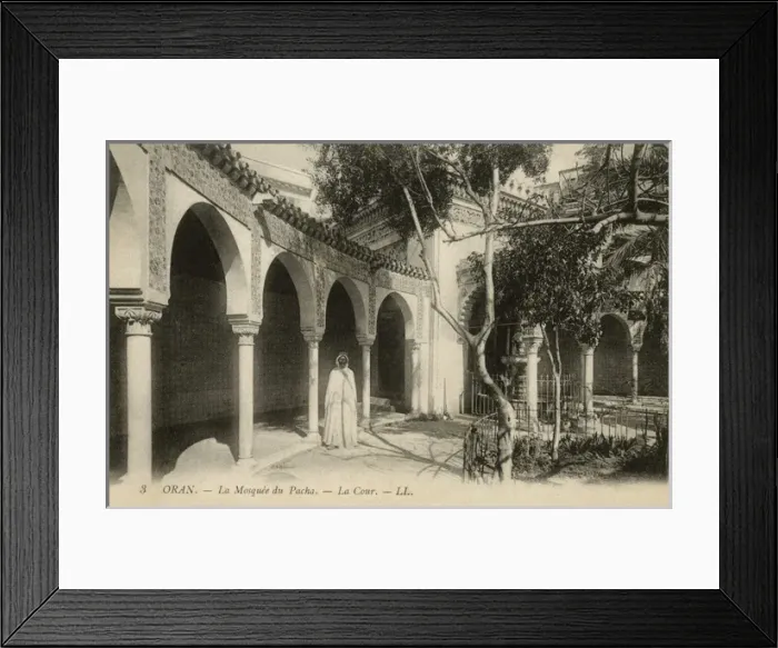 Framed Print : Courtyard of Hassan Basha Mosque, Oran Framed Print : Courtyard of Hassan Basha Mosque, Oran