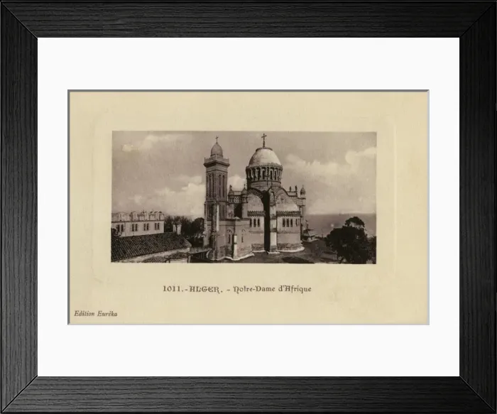 Framed Print : Notre-Dame of Africa Framed Print : Notre-Dame of Africa
