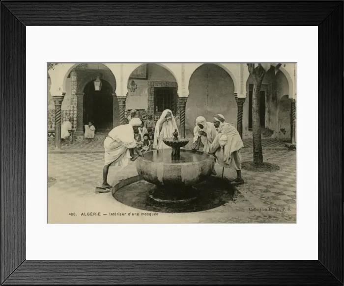 Framed Print : Interior of a Mosque, Algeria Framed Print : Interior of a Mosque, Algeria