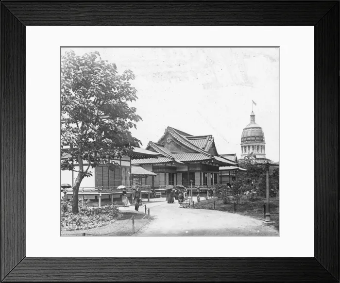 Framed Print : Chicago Worlds Fair - Hoodoo Temple Framed Print : Chicago Worlds Fair - Hoodoo Temple