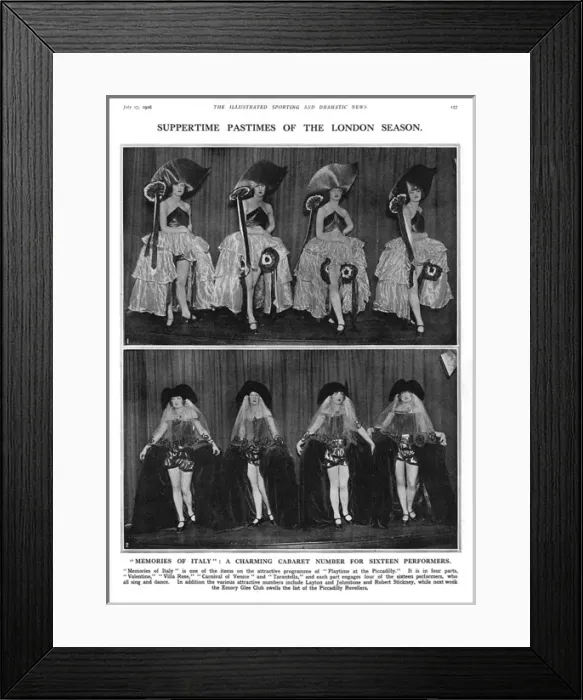 Framed Print : Memories of Italy - Playtime at the Piccadilly Framed Print : Memories of Italy - Playtime at the Piccadilly