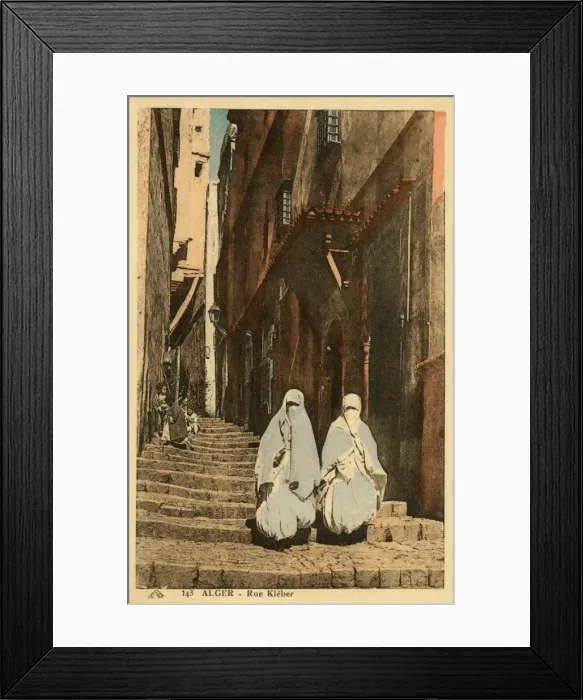 Framed Print : Kleber street, Algiers Framed Print : Kleber street, Algiers