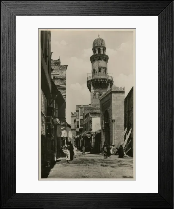 Framed Print : Arabian Quarter - Cairo, Egypt - Minaret Framed Print : Arabian Quarter - Cairo, Egypt - Minaret