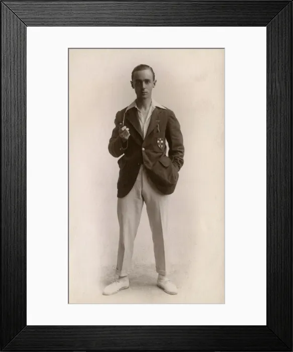 Framed Print : Portrait of a young man in summer clothing Framed Print : Portrait of a young man in summer clothing
