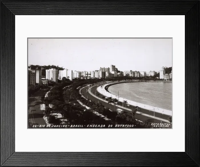 Framed Print : Rio de Janeiro, Brazil - Botafogo Cove (Bay) Framed Print : Rio de Janeiro, Brazil - Botafogo Cove (Bay)