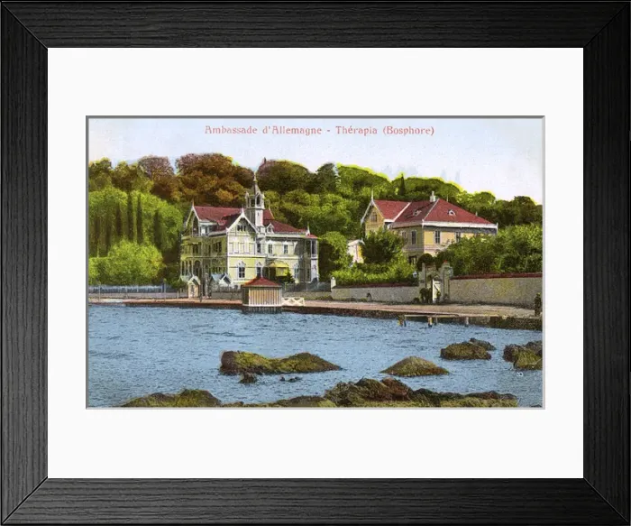 Framed Print : German Embassy - Tarabya (Therapia), Bosphorus, Istanbul Framed Print : German Embassy - Tarabya (Therapia), Bosphorus, Istanbul