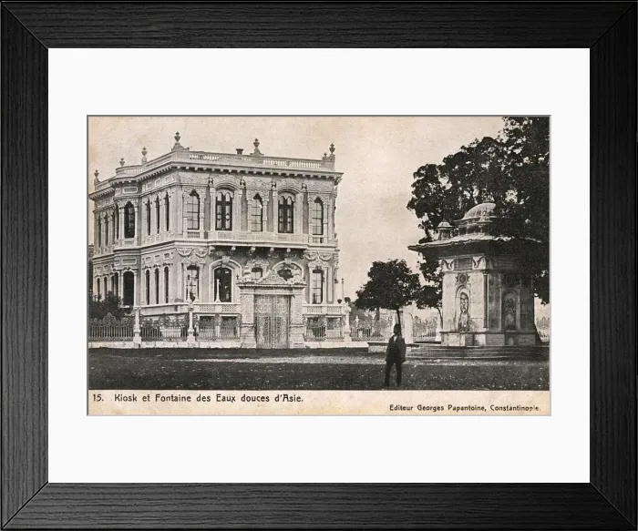Framed Print : Palace of Kucuksu - Constantinople, Turkey Framed Print : Palace of Kucuksu - Constantinople, Turkey