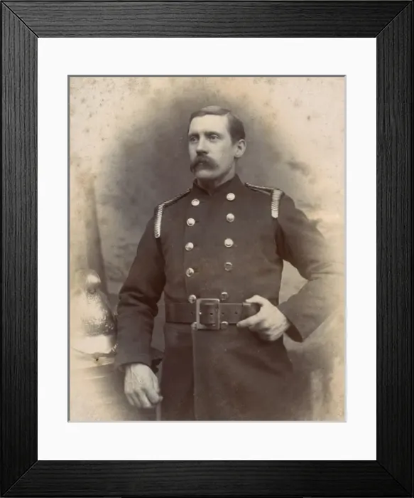 Framed Print : Charles Samuel Egerton, London fireman Framed Print : Charles Samuel Egerton, London fireman