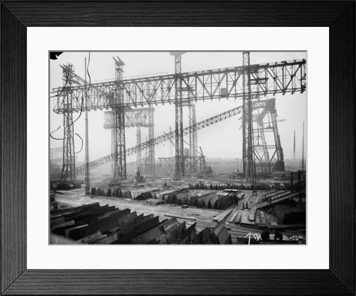 Framed Print : Harland & Wolff Collection - National Museums NI Framed Print : Harland & Wolff Collection - National Museums NI