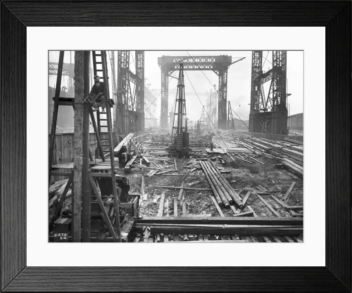 Framed Print : Harland & Wolff Collection - National Museums NI Framed Print : Harland & Wolff Collection - National Museums NI