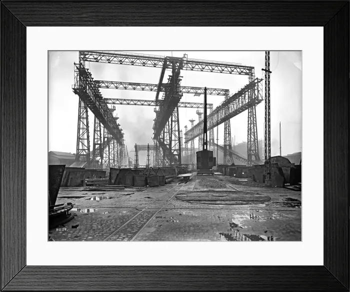 Framed Print : Harland & Wolff Collection - National Museums NI Framed Print : Harland & Wolff Collection - National Museums NI