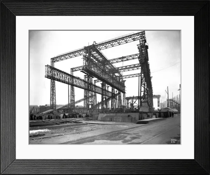Framed Print : Harland & Wolff Collection - National Museums NI Framed Print : Harland & Wolff Collection - National Museums NI