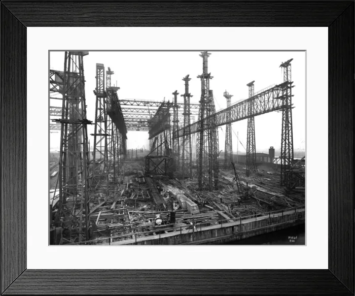 Framed Print : Harland & Wolff Collection - National Museums NI Framed Print : Harland & Wolff Collection - National Museums NI