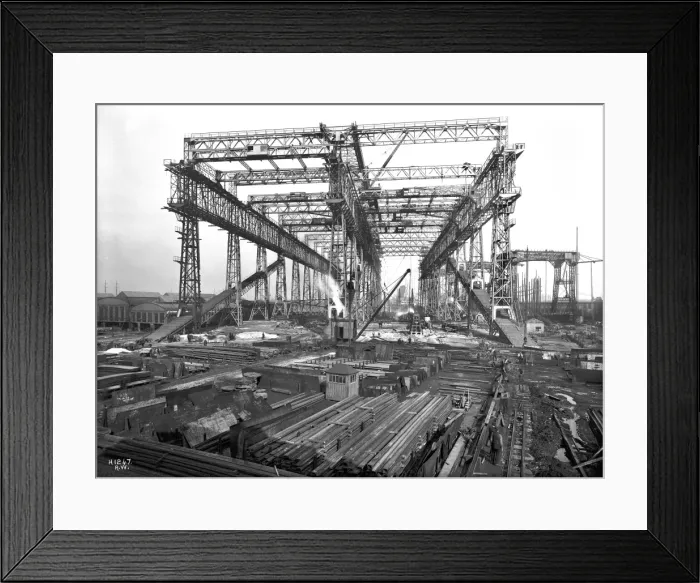 Framed Print : Harland & Wolff Collection - National Museums NI Framed Print : Harland & Wolff Collection - National Museums NI