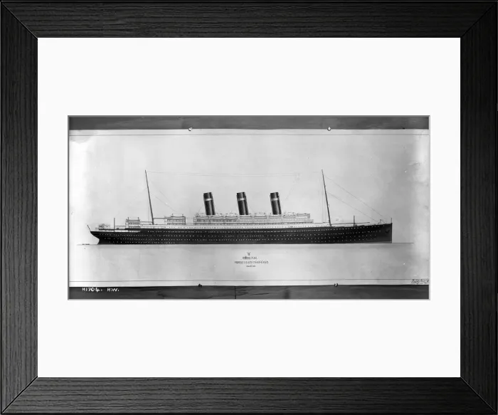 Framed Print : Harland & Wolff Collection - National Museums NI Framed Print : Harland & Wolff Collection - National Museums NI