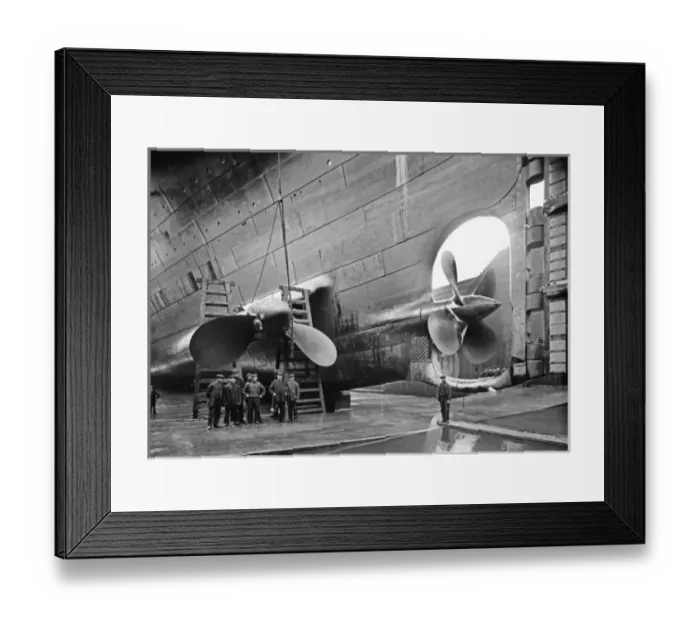 Framed Print : Harland & Wolff Collection - National Museums NI Framed Print : Harland & Wolff Collection - National Museums NI