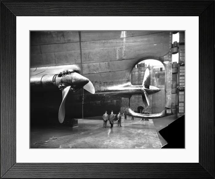 Framed Print : Harland & Wolff Collection - National Museums NI Framed Print : Harland & Wolff Collection - National Museums NI