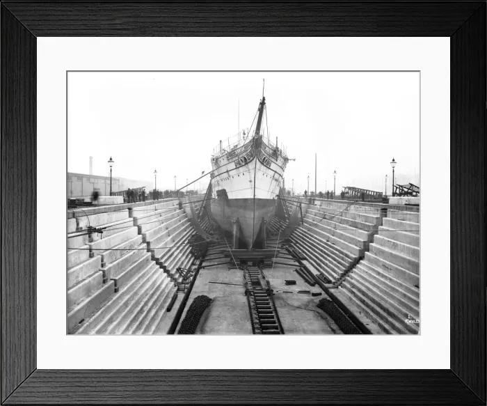 Framed Print : Harland & Wolff Collection - National Museums NI Framed Print : Harland & Wolff Collection - National Museums NI