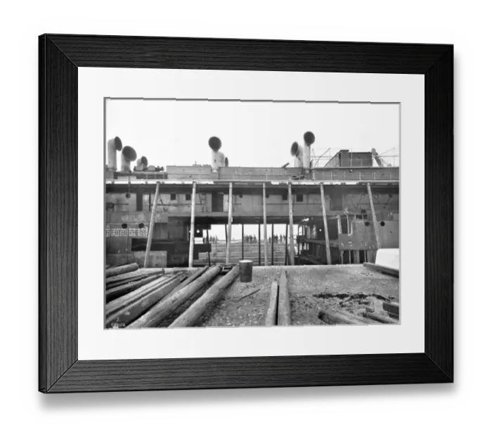 Framed Print : Harland & Wolff Collection - National Museums NI Framed Print : Harland & Wolff Collection - National Museums NI