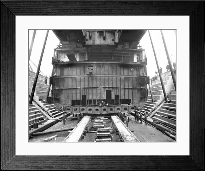Framed Print : Harland & Wolff Collection - National Museums NI Framed Print : Harland & Wolff Collection - National Museums NI