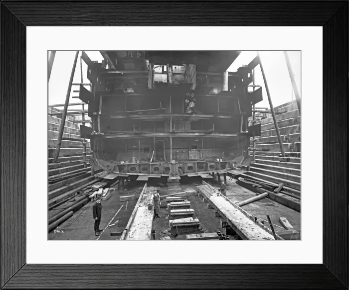 Framed Print : Harland & Wolff Collection - National Museums NI Framed Print : Harland & Wolff Collection - National Museums NI