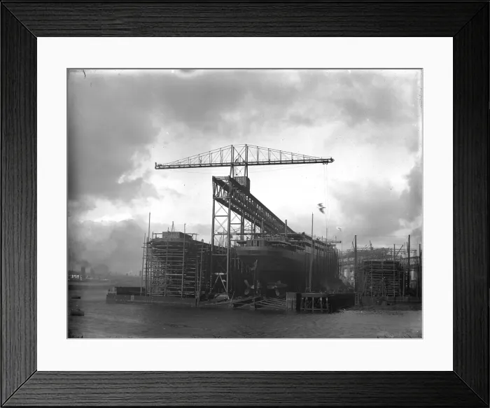 Framed Print : Harland & Wolff Collection - National Museums NI Framed Print : Harland & Wolff Collection - National Museums NI