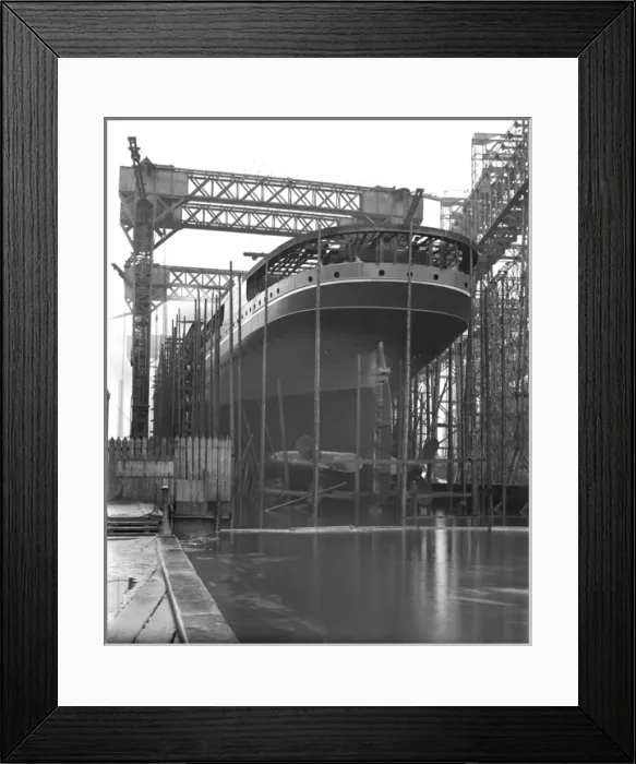 Framed Print : Harland & Wolff Collection - National Museums NI Framed Print : Harland & Wolff Collection - National Museums NI