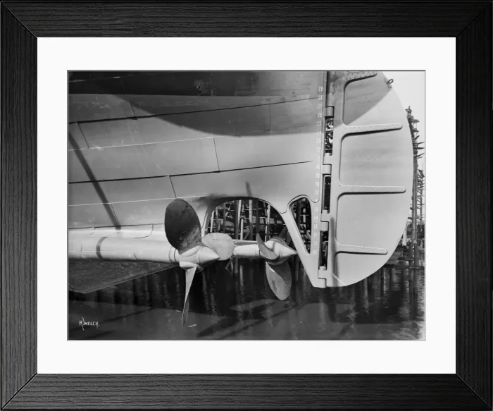 Framed Print : Harland & Wolff Collection - National Museums NI Framed Print : Harland & Wolff Collection - National Museums NI