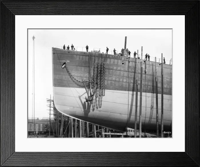 Framed Print : Harland & Wolff Collection - National Museums NI Framed Print : Harland & Wolff Collection - National Museums NI