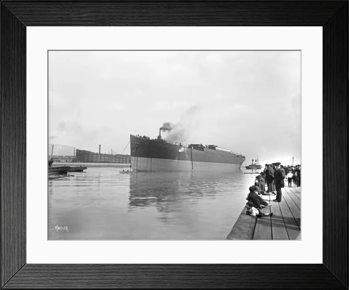 Framed Print : Harland & Wolff Collection - National Museums NI Framed Print : Harland & Wolff Collection - National Museums NI