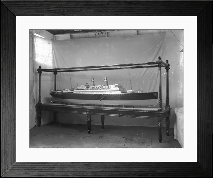 Framed Print : Harland & Wolff Collection - National Museums NI Framed Print : Harland & Wolff Collection - National Museums NI
