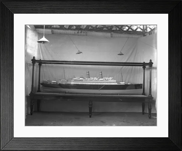 Framed Print : Harland & Wolff Collection - National Museums NI Framed Print : Harland & Wolff Collection - National Museums NI