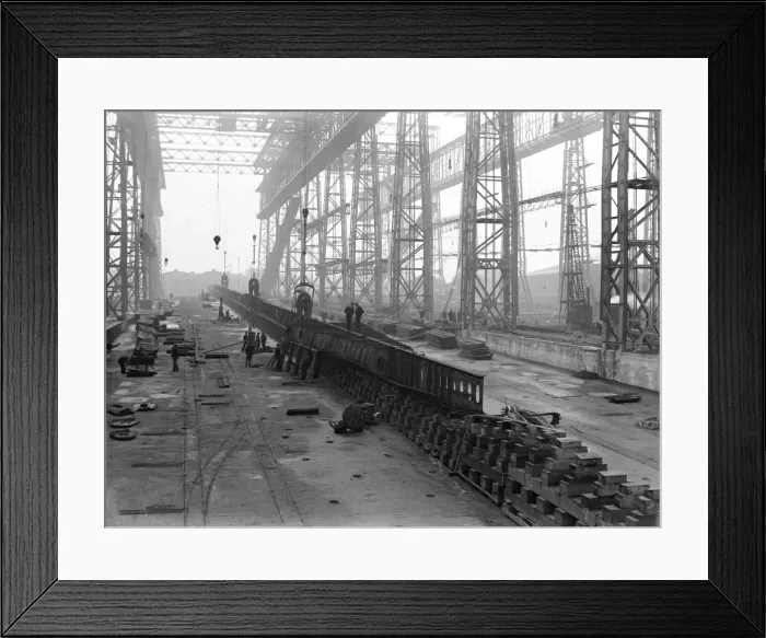Framed Print : Harland & Wolff Collection - National Museums NI Framed Print : Harland & Wolff Collection - National Museums NI