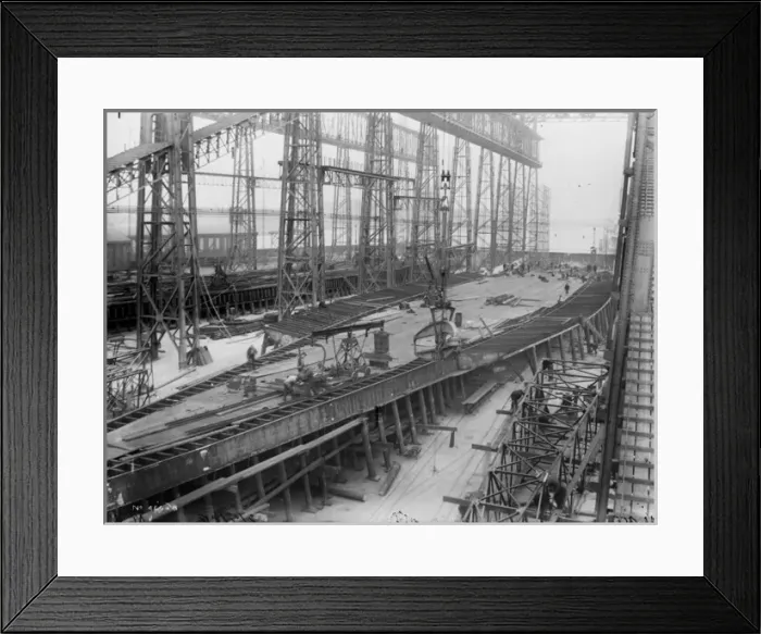 Framed Print : Harland & Wolff Collection - National Museums NI Framed Print : Harland & Wolff Collection - National Museums NI