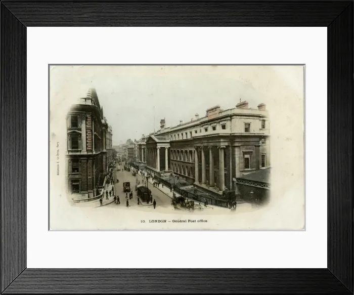Framed Print : London - The General Post Office Framed Print : London - The General Post Office