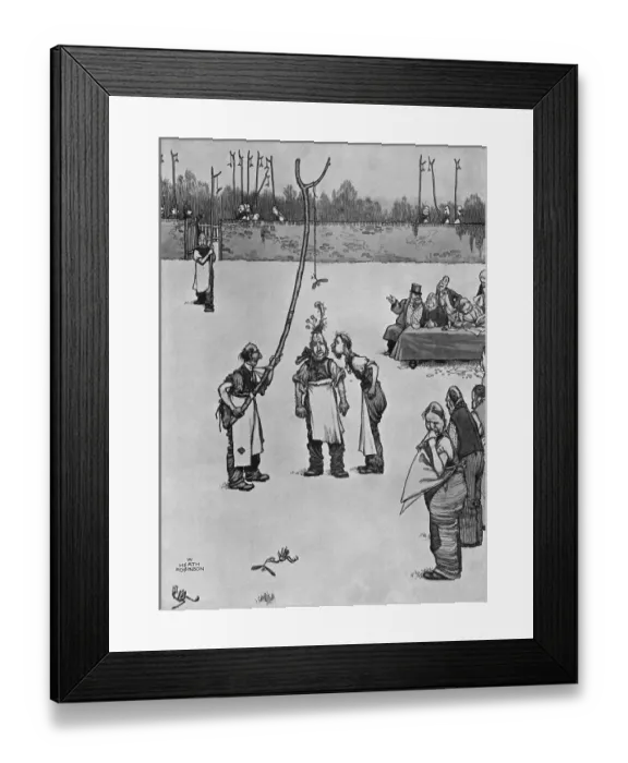 Framed Print : Christmas Preparations - In Heath Robinsonland Framed Print : Christmas Preparations - In Heath Robinsonland