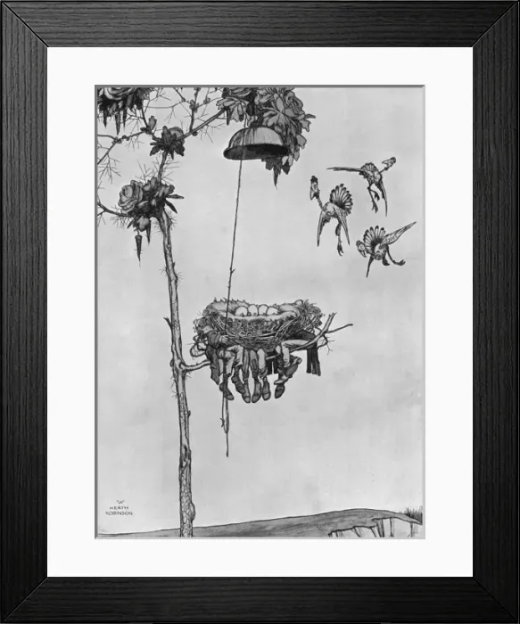 Framed Print : Christmas Preparations - In Heath Robinsonland