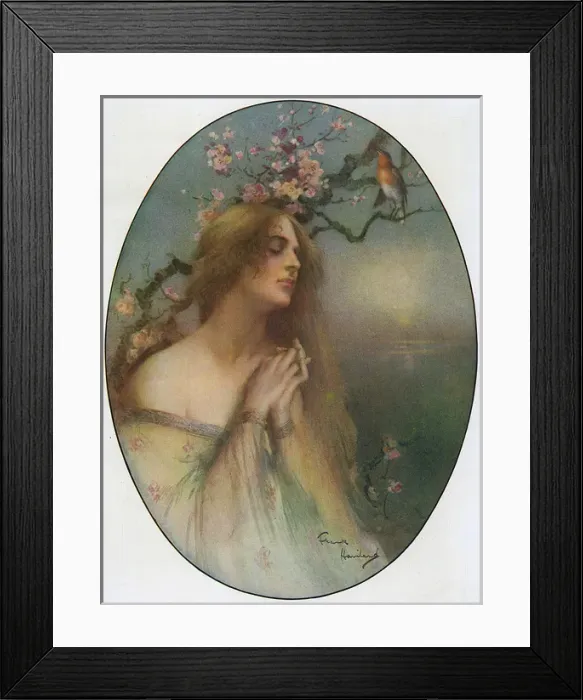 Framed Print : Nicolete by Frank Haviland Framed Print : Nicolete by Frank Haviland