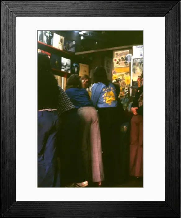 Framed Print : Record Shop - Tottenham Court Road, London Framed Print : Record Shop - Tottenham Court Road, London
