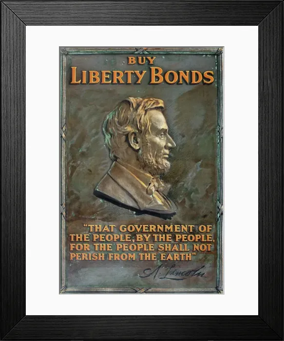 Framed Print : WW1 poster, Buy Liberty Bonds Framed Print : WW1 poster, Buy Liberty Bonds