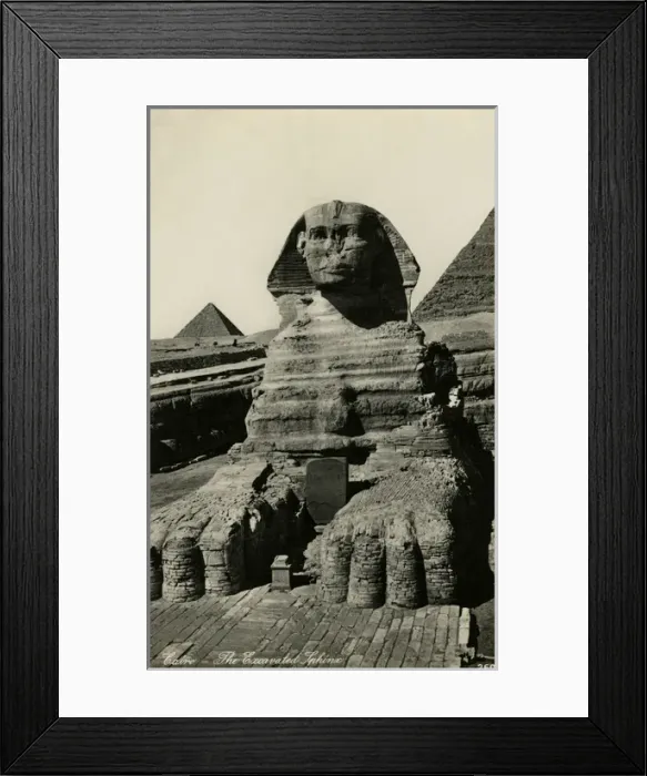 Framed Print : The Sphinx, Giza, Cairo, Egypt Framed Print : The Sphinx, Giza, Cairo, Egypt